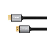 Kabel HDMI - HDMI 2.0 1m UHD 4K Kruger&Matz