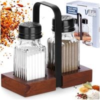 Przyprawnik SOLNICZKA PIEPRZNICZKA zestaw pojemniki do soli pieprzu