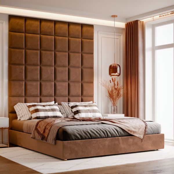 PANELE ŚCIENNE TAPICEROWANE 50cm x 50cm MAGIC VELVET 2299 zdjęcie 5