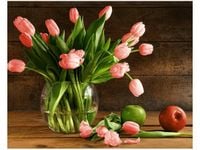 40X50CM CZERWONE TULIPANY OBRAZ