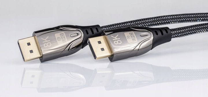 Kabel przewód DisplayPort 1.4 DP-DP 8K60Hz 4K 2m zdjęcie 9
