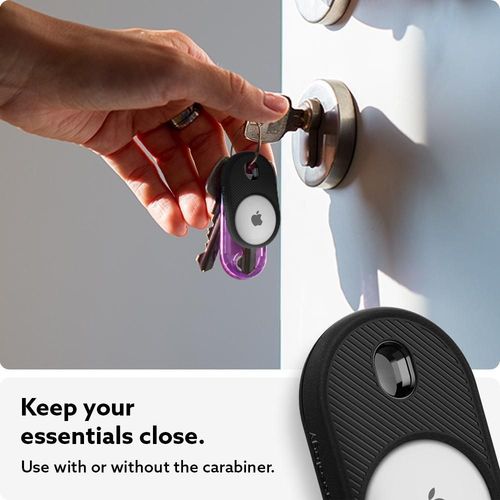 Brelok Caseology Vault do Apple Airtag Matte Black na Arena.pl