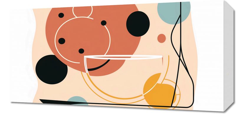 Obraz 60x30cm Harmonia Ciepła zdjęcie 1