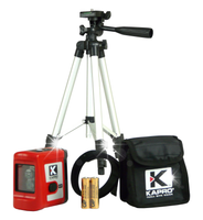 KAPRO LASER KRZYŻOWY POZIOMICA NIWELATOR + STATYW