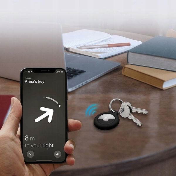 TECH-PROTECT ROUGH 2-PACK DO APPLE AIRTAG BLACK POKROWIEC CASE zdjęcie 11