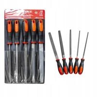 Komplet Pilniki Do Metalu Zestaw 5 Szt. Ślusarski Stal 32 cm Forsage