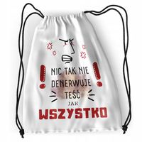 Plecak Dla Teścia Sportowy Szkolny Worek Torba Z Nadrukiem Ze Zdjęciem