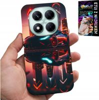 ETUI DO XIAOMI NOTE 14 PRO+ 5G - SAMOCHODY FAN, WZORY DLA MĘŻCZYZN +FOLIA