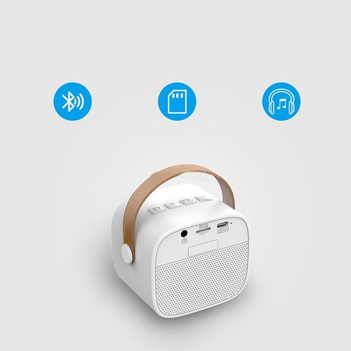 MIKROFON BEZPRZEWODOWY KARAOKE GŁOŚNIKIEM BLUETOOTH GŁOŚNIK Z KOLOROWYM LED na Arena.pl