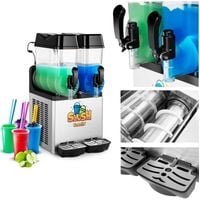 granitor dyspenser urządzenie do napojów slush granity podwójny 2x 12l