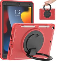 Etui do iPad 10.2” Pancerne z Obrotową Podstawką Czerwony