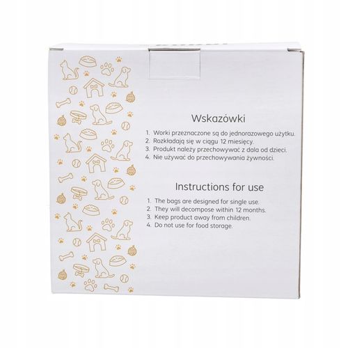 WORECZKI NA PSIE ODCHODY 540 SZTUK BIODEGRADOWALNE WORKI NA KUPY BIO + ETUI na Arena.pl