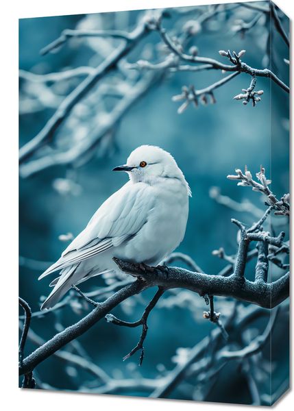 Obraz 40x60cm Perłowy Ptak zdjęcie 1