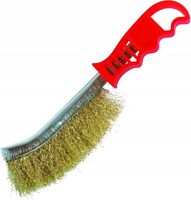 SZCZOTKA DRUCIANA MOSIĘŻNA DO CZYSZCZENIA FELG KÓŁ