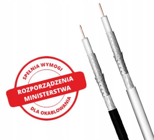 Kabel RG6 Spacetronik DOKA PE 4K Trishield 100m na Arena.pl