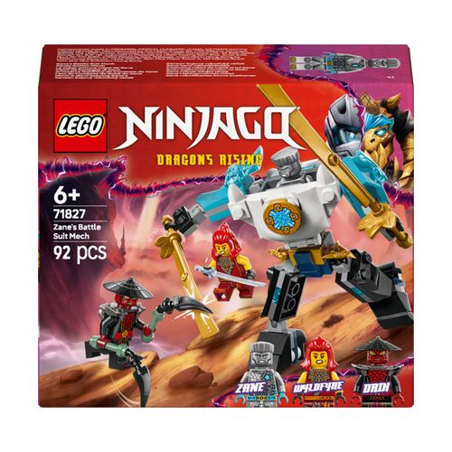 Zestaw LEGO Ninjago 71827 Mech w zbroi bojowej Zane'a na Arena.pl