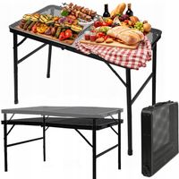 SKŁADANY turystyczny kempingowy STOLIK STÓŁ walizka ogrodowy piknikowy