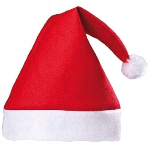 12 x CZAPKA ŚWIĄTECZNA MIKOŁAJA ŚWIĘTEGO MIKOŁAJA Z POMPONEM ŚWIĄTECZNY na Arena.pl