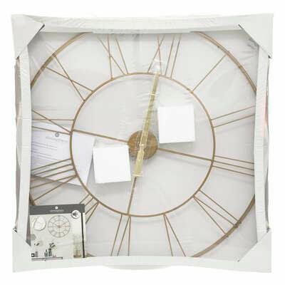 Zegar Vintage 3D Gold 70cm zdjęcie 5