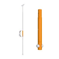 dostawka do słupka 26 cm - pomarańczowy