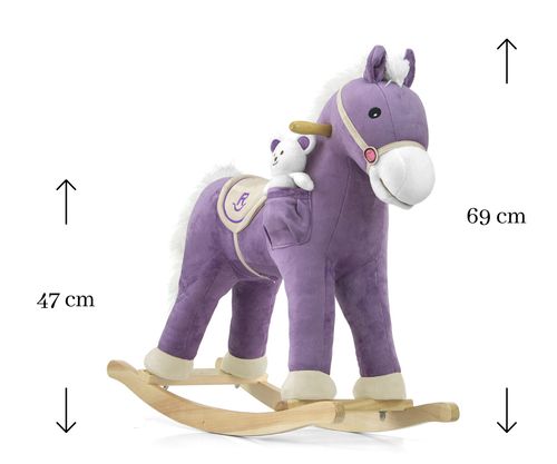 MILLY MALLY 1077 Koń Pony purple na Arena.pl