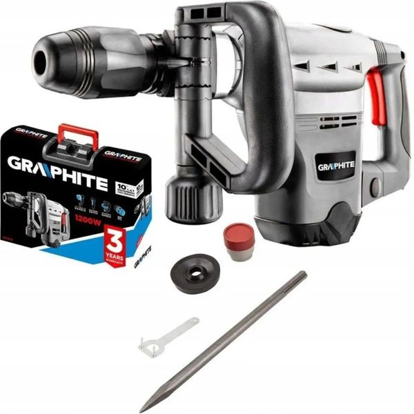 Młot wyburzeniowy 1200W 15J GRAPHITE zdjęcie 8