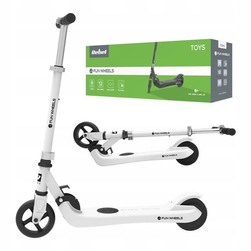 Hulajnoga Rebel FUN WHEELS 100 W 12 km/h na Arena.pl