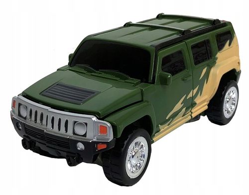 TRANSFORMERS AUTO Robot 2w1 Dźwięk JEEP Samochód na Arena.pl
