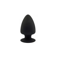 korek analny plug model 1 s 9 cm black silexd