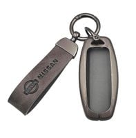 3w1 Nissan ETUI na kluczyk + BRELOK skórzany QASHQAI JUKE MICRA LEAF
