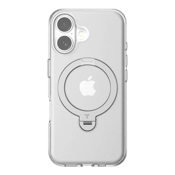 Etui Torras Ostand Spin dla iPhone 16 Plus (Przeźroczyste) zdjęcie 1