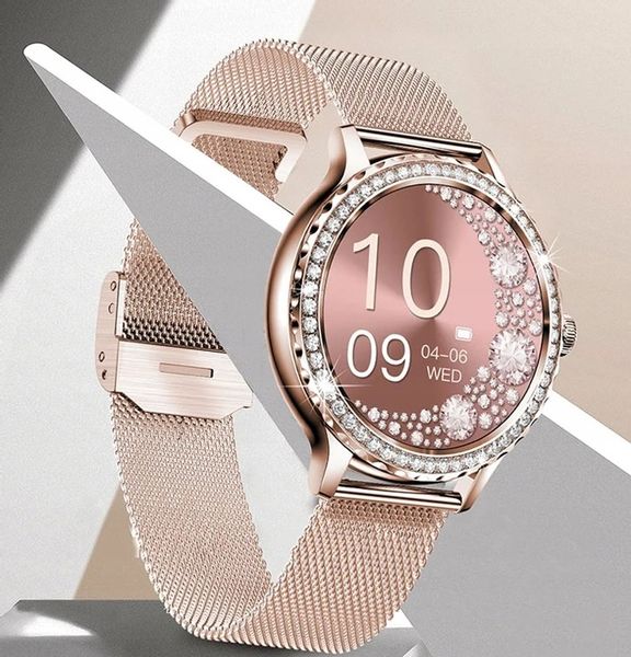 SMARTWATCH ELEGANCKI ZEGAREK DAMSKI POLSKIE MENU 2 paski zdjęcie 12