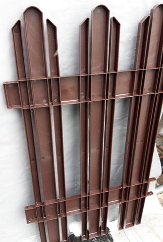 POLSKI MEGA PŁOTEK z PCV Wys 81cm BRĄZOWY, 1 panel na Arena.pl