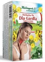 HERBATKA FIX DLA GARDŁA  20 saszetek po 6g