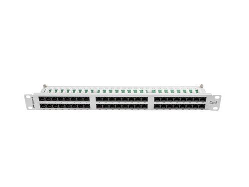 PATCH PANEL 48 PORT 1U KAT.6 SZARY LANBERG na Arena.pl