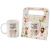 kubek ceram. GORĄCE CAŁUSY DLA CHŁOPAKA