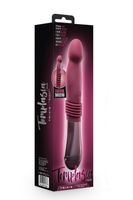 dildo z pchnięciem temptasia trixie winne silikonowe 25 cm