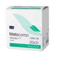 Kompres Gazowy jałowy 9x9cm 17N8W 3 SZT Peel Pack