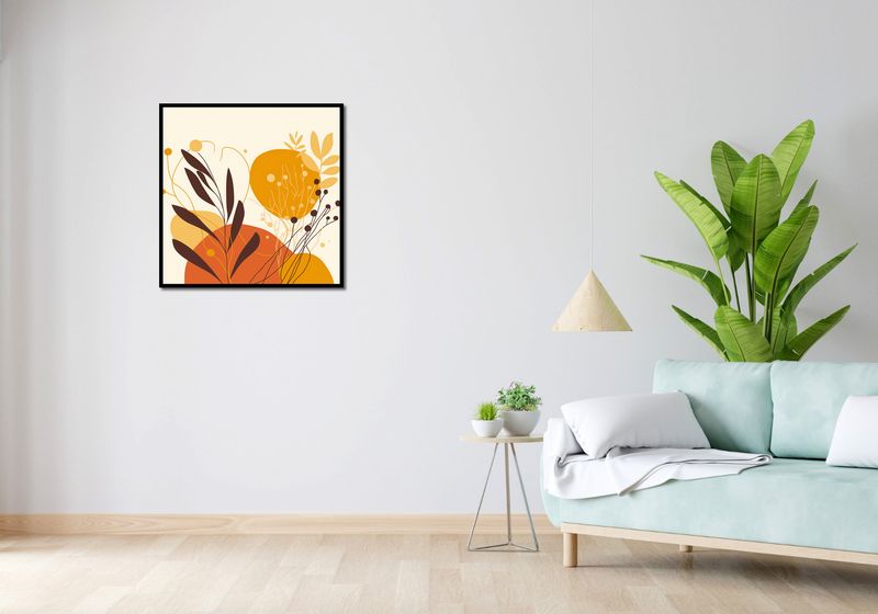 Plakat 70x70cm Szept Lasu zdjęcie 4