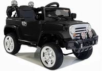 Auto na Akumulator Jeep JJ245 Dla Dzieci Światła LED MP3 Pilot Czarny