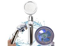 Słuchawka prysznicowa z turbiną wentylatorem