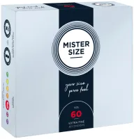 mister size prezerwatywy 60 mm 36 szt. - precyzyjne dopasowanie
