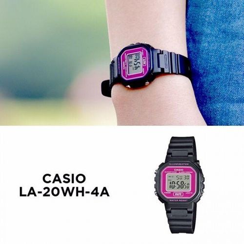 ZEGAREK DAMSKI CASIO LA-20WH-4ADF (zd596c) + BOX na Arena.pl