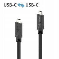 2X PURELINK PI6600-010 PUREINSTALL MICROX4 KABEL USB C-C USB4 20 Gbps 1m