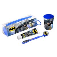 Cartoon Batman Zestaw Szczoteczka, Pasta, Kubek