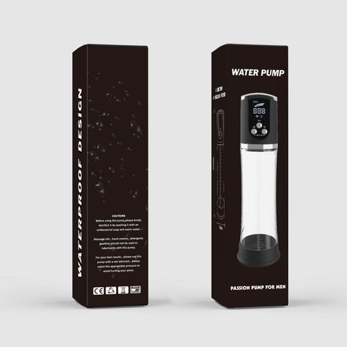pompka- passion pump, premium rechargeable automatic waterproof lcd pump na Arena.pl