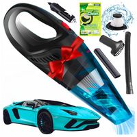 ODKURZACZ SAMOCHODOWY BEZWORKOWY CYKLONOWY RĘCZNY HEPA DO AUTA DOMU