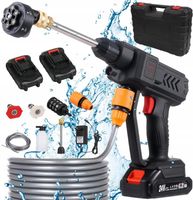 MYJKA CISNIENIOWA BEZPRZEWODOWA AKUMULATOROWA MYJNIA SAMOCHODOWA PRZENOSNA