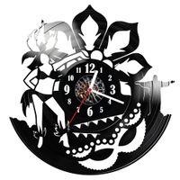 Zegar ścienny z płyty winylowej Karnawał 160.14