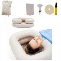 Basen do mycia GŁOWY w łóżku + PRYSZNIC + POMPKA basen EASY SHOWER /